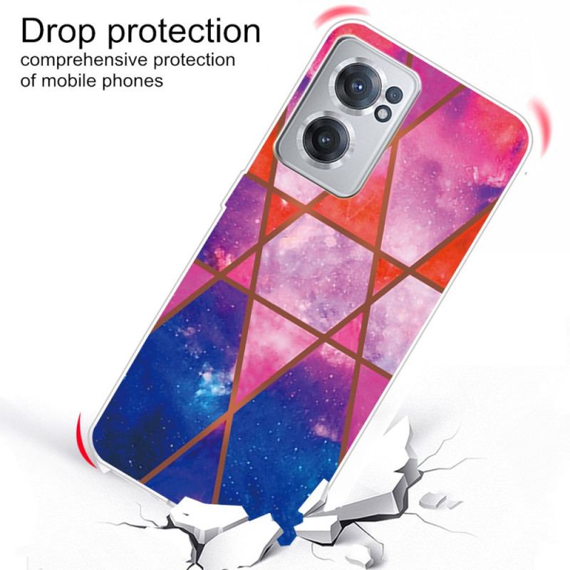 Coque OnePlus Nord CE 2 5G Ciel Étoilé et Carreaux