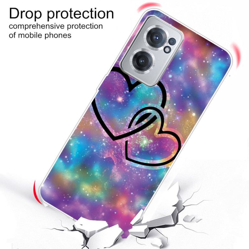 Coque OnePlus Nord CE 2 5G Cœurs Imbriqués