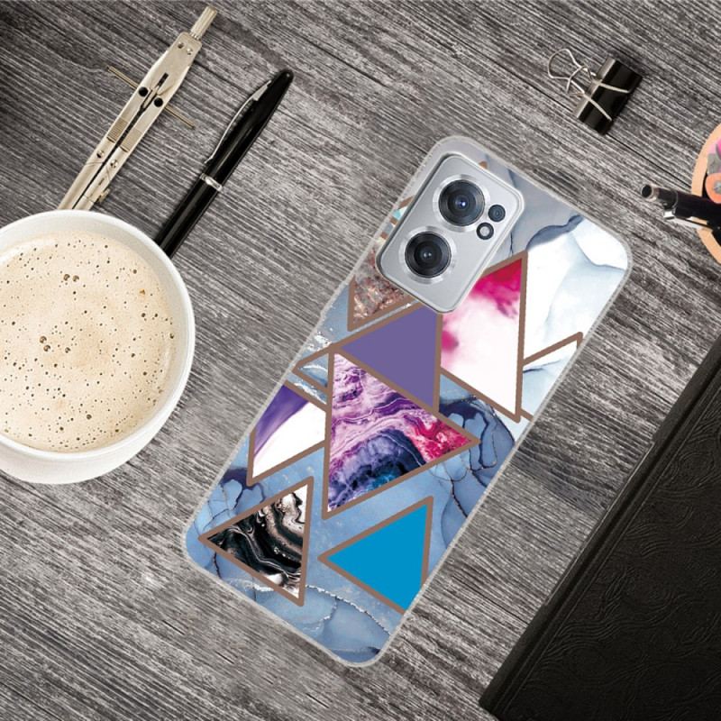 Coque OnePlus Nord CE 2 5G Géométrie Multicolore