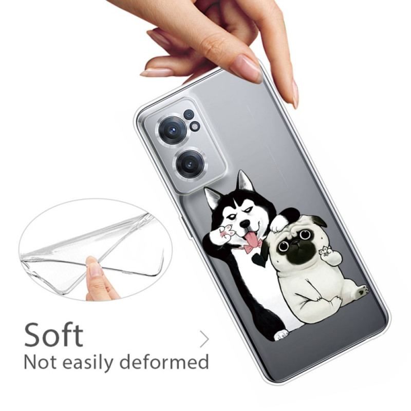 Coque OnePlus Nord CE 2 5G Loup et Pug