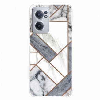 Coque OnePlus Nord CE 2 5G Marbre Blanc et Gris