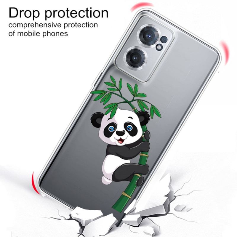 Coque OnePlus Nord CE 2 5G Panda Agrippé