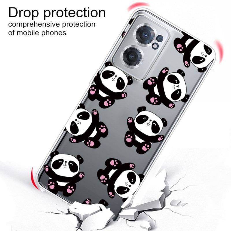 Coque OnePlus Nord CE 2 5G Pandas Bébés