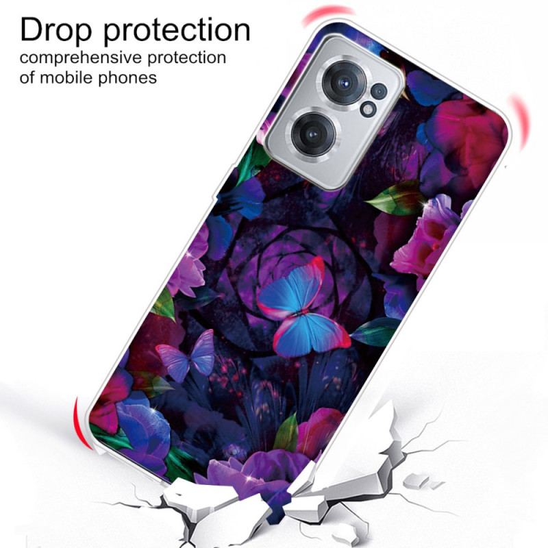 Coque OnePlus Nord CE 2 5G Papillon Effervescent