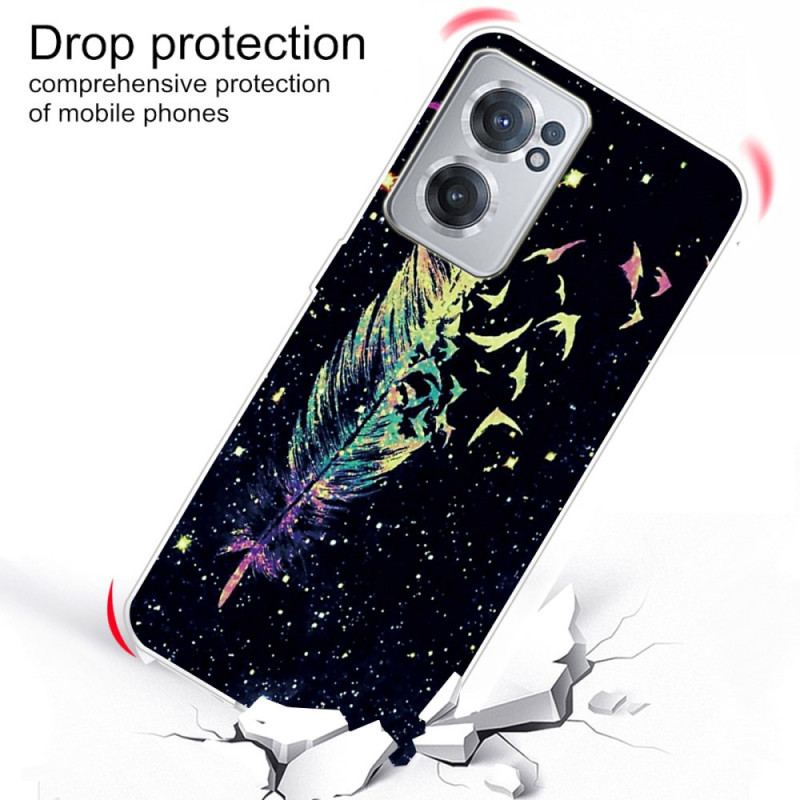 Coque OnePlus Nord CE 2 5G Plume et Oiseaux