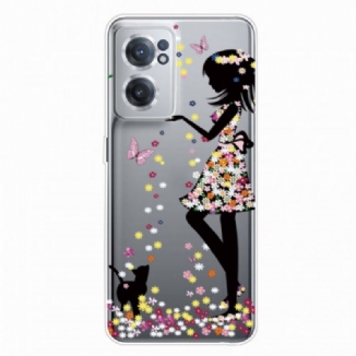 Coque OnePlus Nord CE 2 5G Robe en Fleurs