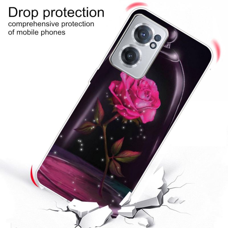 Coque OnePlus Nord CE 2 5G Rose sous Verre