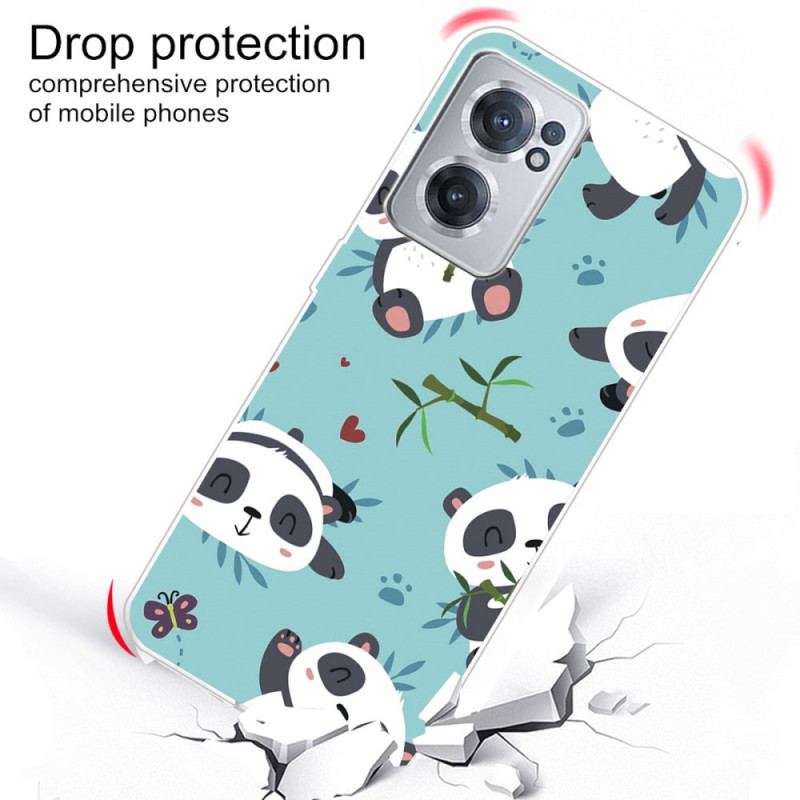 Coque OnePlus Nord CE 2 5G Sieste de Pandas