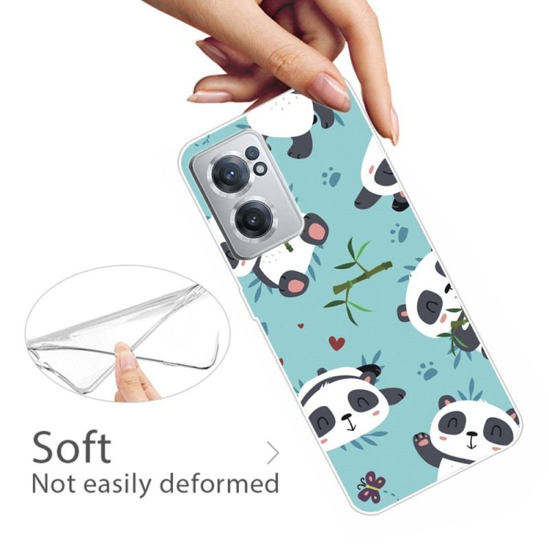 Coque OnePlus Nord CE 2 5G Sieste de Pandas