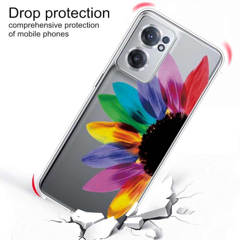 Coque OnePlus Nord CE 2 5G Tournesol Arc-en-Ciel