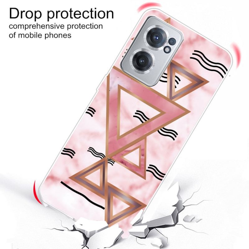 Coque OnePlus Nord CE 2 5G Triangles et Vagues