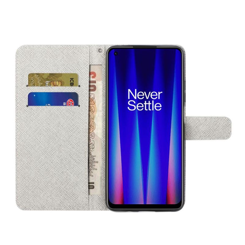 Housse OnePlus Nord CE 2 5G Fleurs Bleue et Rose