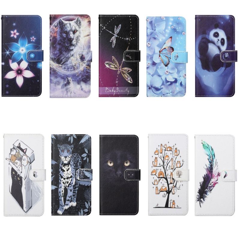 Housse OnePlus Nord CE 2 5G Fleurs Bleue et Rose