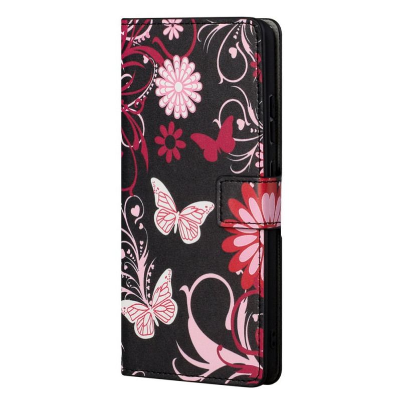 Housse OnePlus Nord CE 2 5G Fleurs et Papillons