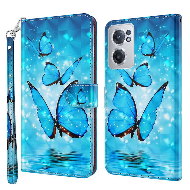 Housse OnePlus Nord CE 2 5G Papillon Aquatique