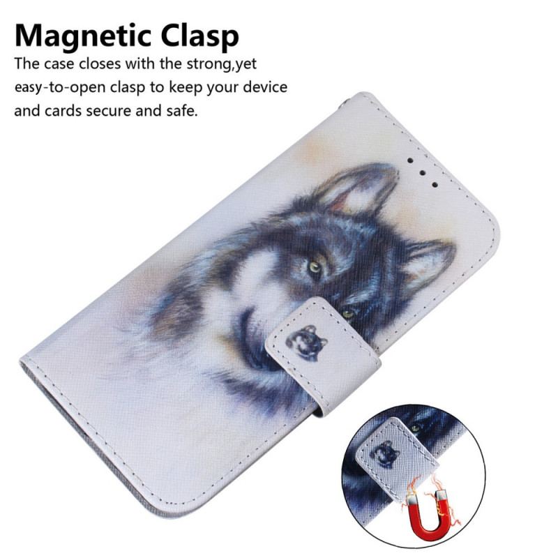 Housse OnePlus Nord CE 2 5G Peinture de Loup