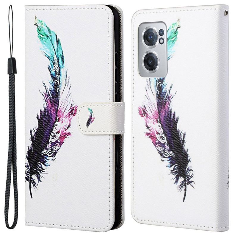 Housse OnePlus Nord CE 2 5G Plume Multicolore