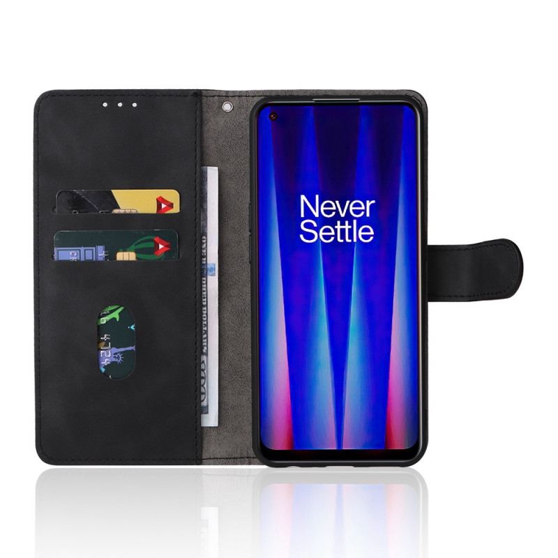 Housse OnePlus Nord CE 2 5G Texture Peau à Lanière