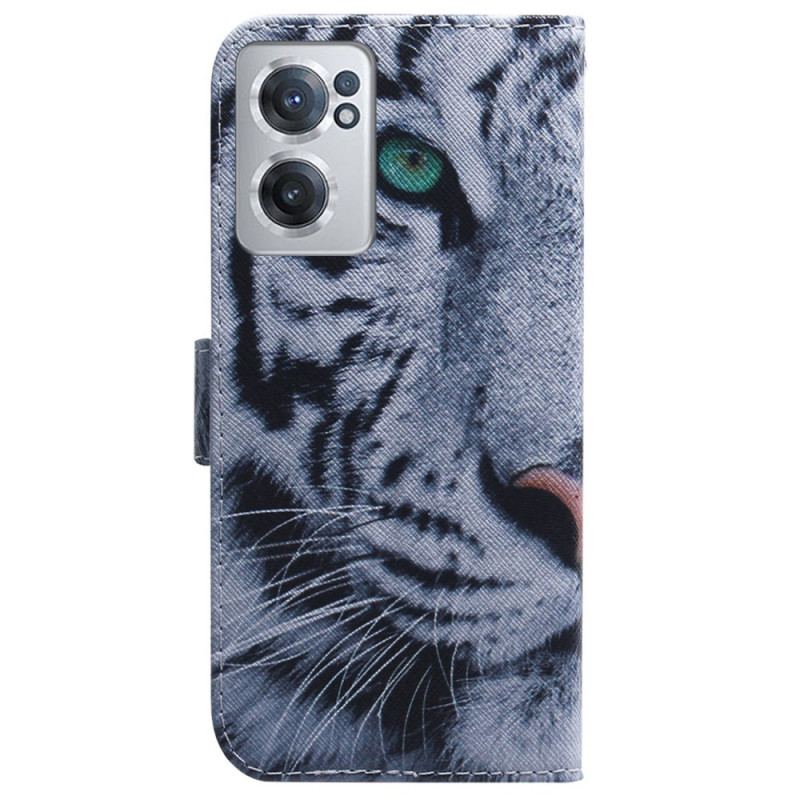 Housse OnePlus Nord CE 2 5G Tigre Blanc