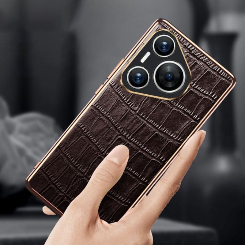 Coque Huawei Pura 70 Pro Style Crocodile