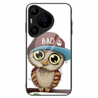 Coque Huawei Pura 70 Pro Verre Trempé Bad Hibou