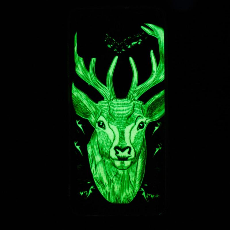 Coque Xiaomi 11 Lite 5G NE/Mi 11 Lite 4G/5G Cerf Majestueux Fluorescente