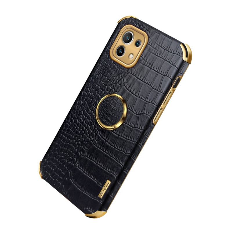 Coque Xiaomi 11 Lite 5G NE/Mi 11 Lite 4G/5G Effet Peau Crocodile