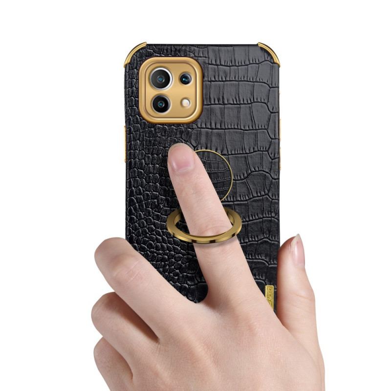 Coque Xiaomi 11 Lite 5G NE/Mi 11 Lite 4G/5G Effet Peau Crocodile