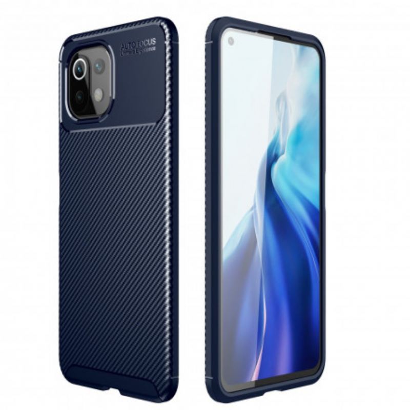 Coque Xiaomi 11 Lite 5G NE/Mi 11 Lite 4G/5G Flexible Fibre Carbone