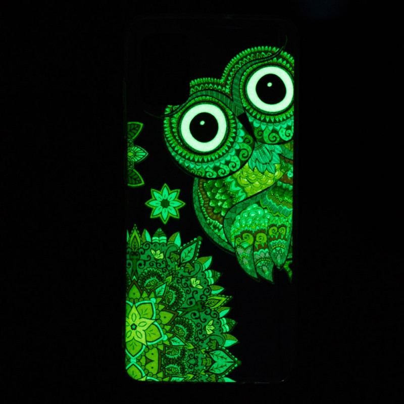 Coque Xiaomi 11 Lite 5G NE/Mi 11 Lite 4G/5G Hibou Fluorescente