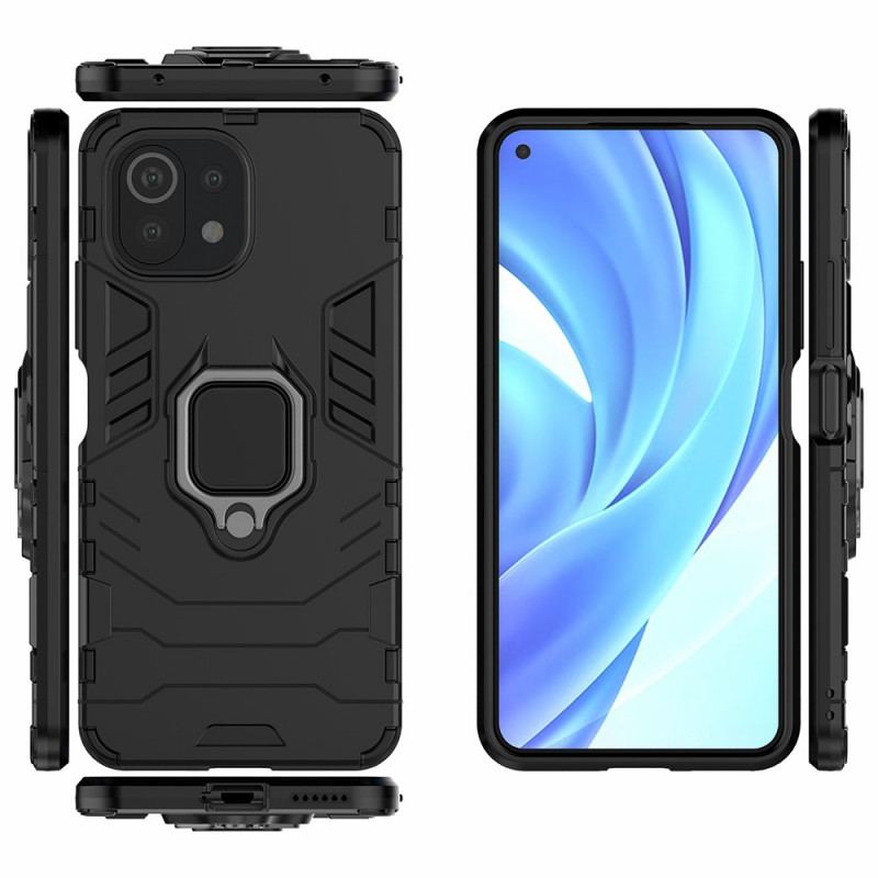 Coque Xiaomi 11 Lite 5G NE/Mi 11 Lite 4G/5G Ring Résistante