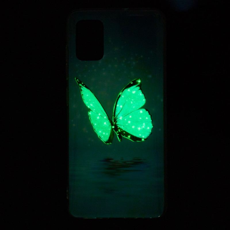 Coque Xiaomi 11 Lite 5G NE/Mi 11 Lite 4G/5G Série Papillons Fluo