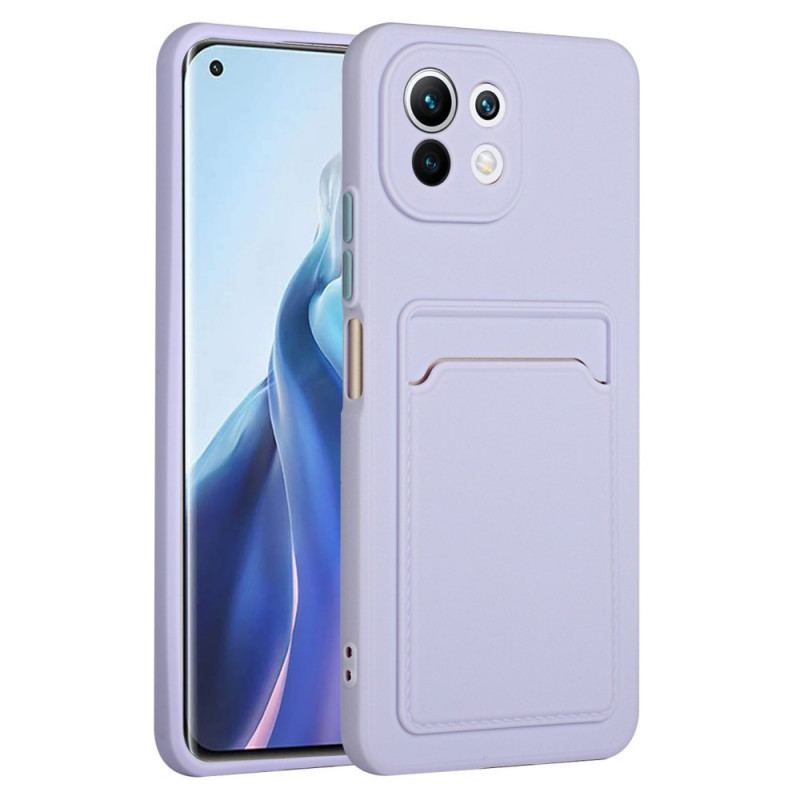 Coque Xiaomi 11 Lite 5G NE/Mi 11 Lite 4G/5G Silicone Porte Carte