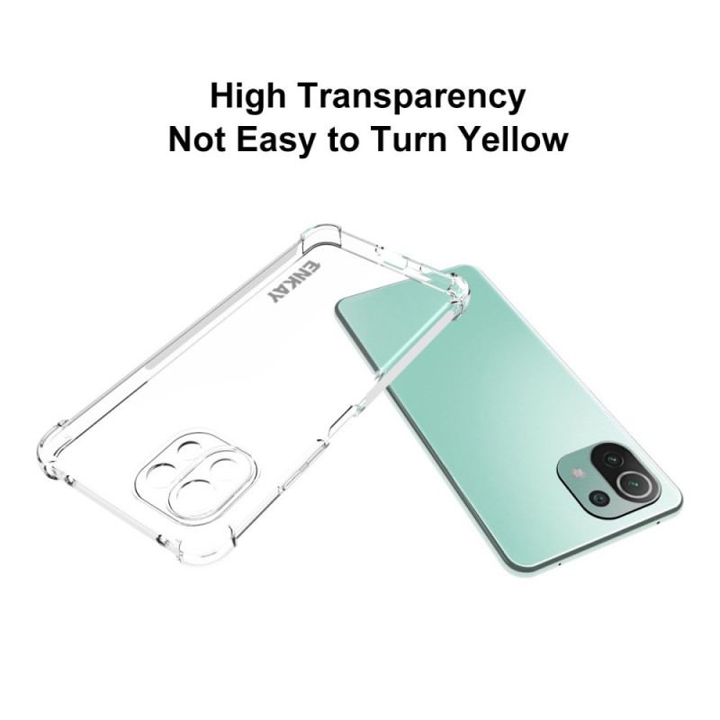 Coque Xiaomi 11 Lite 5G NE/Mi 11 Lite 4G/5G Transparente ENKAY