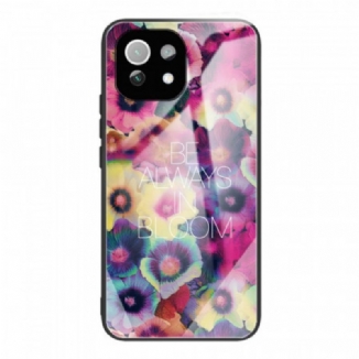 Coque Xiaomi 11 Lite 5G NE/Mi 11 Lite 4G/5G Verre trempé Be Always in Bloom