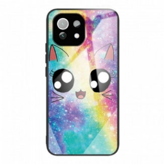 Coque Xiaomi 11 Lite 5G NE/Mi 11 Lite 4G/5G Verre Trempé Cartoon