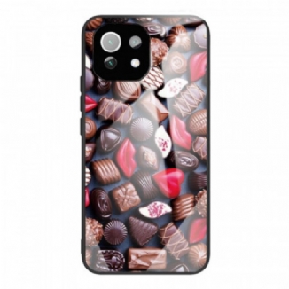 Coque Xiaomi 11 Lite 5G NE/Mi 11 Lite 4G/5G Verre trempé Chocolats