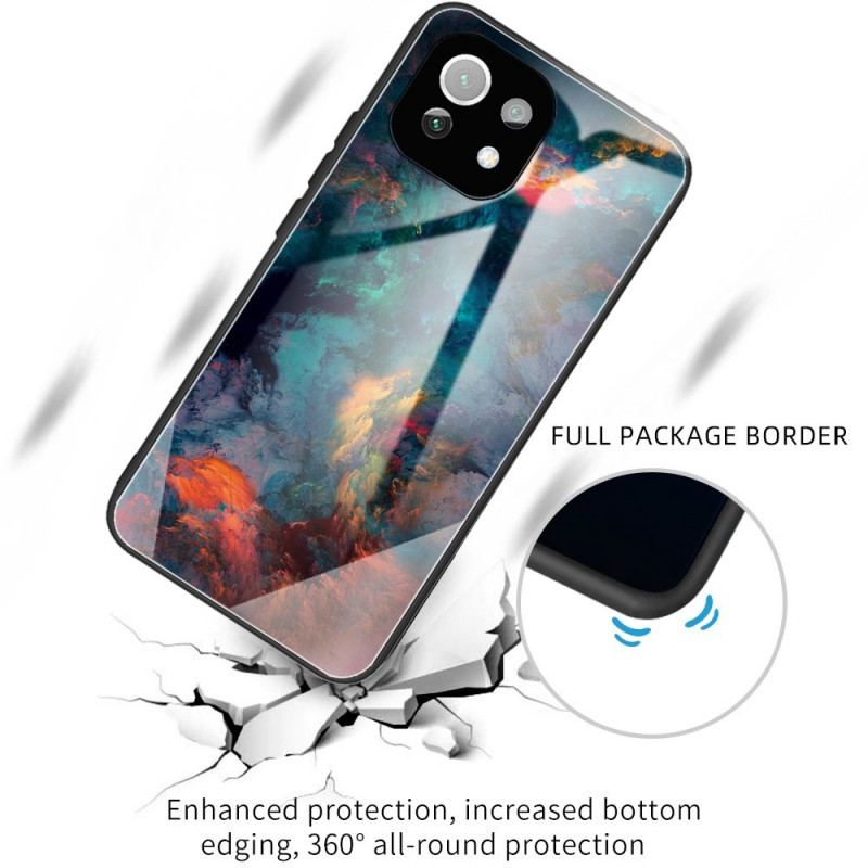 Coque Xiaomi 11 Lite 5G NE/Mi 11 Lite 4G/5G Verre Trempé Ciel