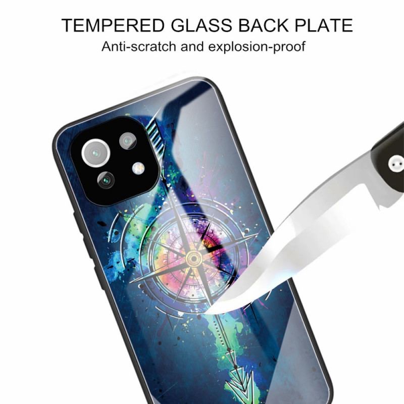 Coque Xiaomi 11 Lite 5G NE/Mi 11 Lite 4G/5G Verre Trempé Flèche