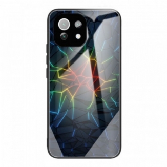 Coque Xiaomi 11 Lite 5G NE/Mi 11 Lite 4G/5G Verre Trempé Geometry