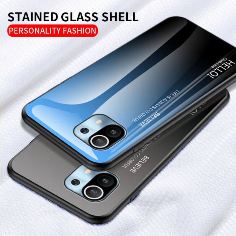 Coque Xiaomi 11 Lite 5G NE/Mi 11 Lite 4G/5G Verre Trempé Hello