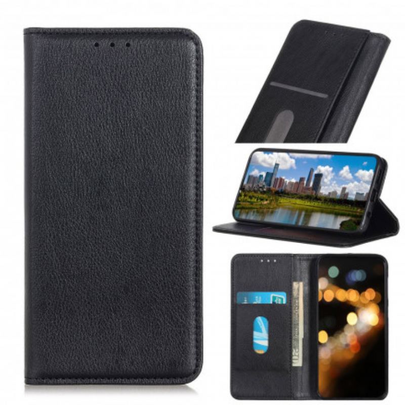 Flip Cover Xiaomi 11 Lite 5G NE/Mi 11 Lite 4G/5G Cuir Litchi Fendu Élégance