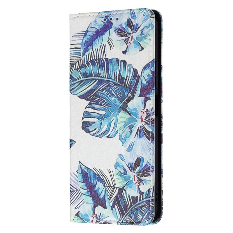 Flip Cover Xiaomi 11 Lite 5G NE/Mi 11 Lite 4G/5G Feuilles