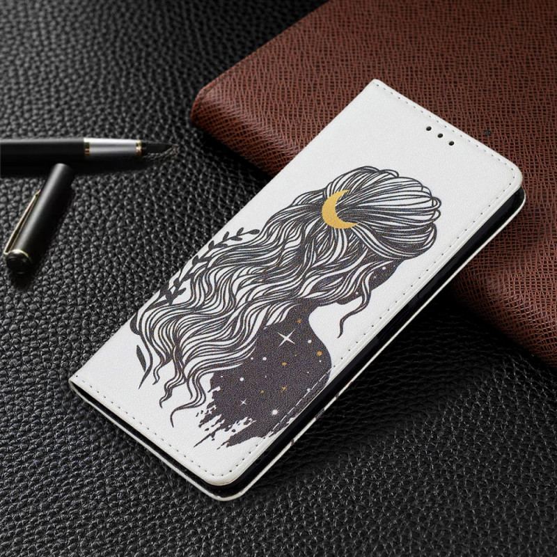 Flip Cover Xiaomi 11 Lite 5G NE/Mi 11 Lite 4G/5G Jolie Chevelure