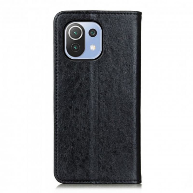 Flip Cover Xiaomi 11 Lite 5G NE/Mi 11 Lite 4G/5G Texture Cuir