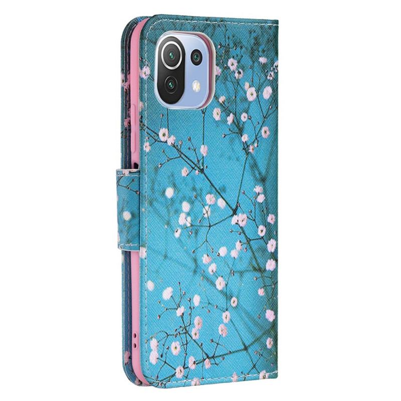 Housse Xiaomi 11 Lite 5G NE/Mi 11 Lite 4G/5G Arbre en Fleurs