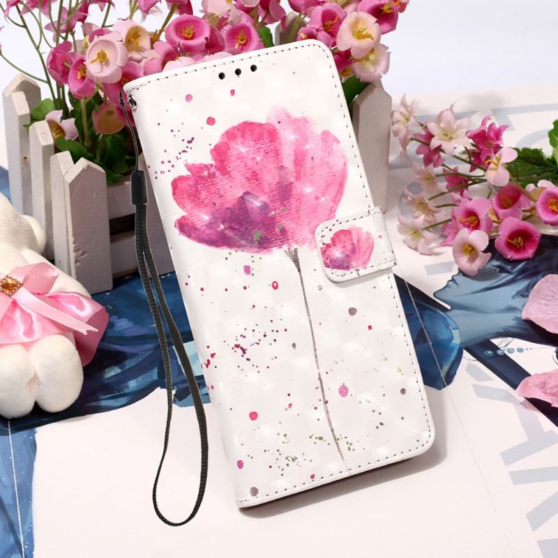 Housse Xiaomi 11 Lite 5G NE/Mi 11 Lite 4G/5G Coquelicot Aquarelle