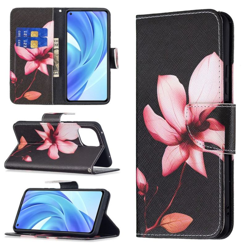 Housse Xiaomi 11 Lite 5G NE/Mi 11 Lite 4G/5G Fleur Rose