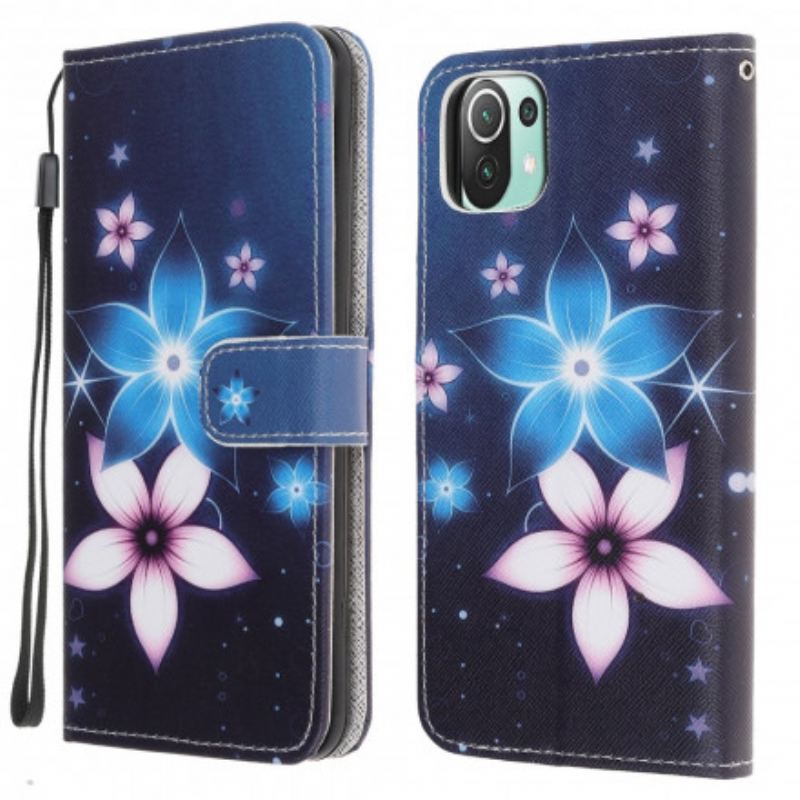 Housse Xiaomi 11 Lite 5G NE/Mi 11 Lite 4G/5G Fleurs