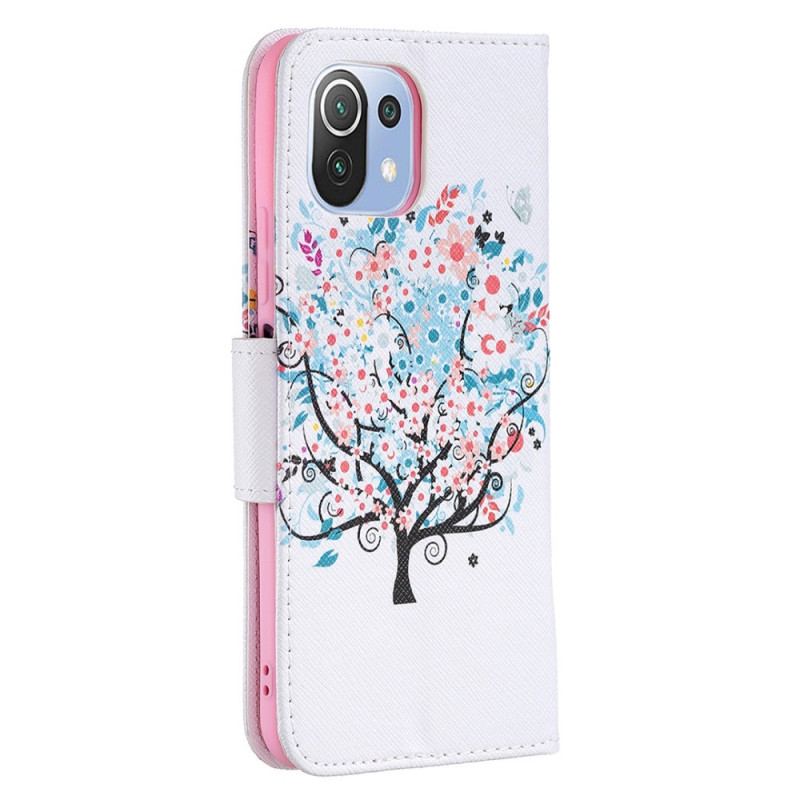 Housse Xiaomi 11 Lite 5G NE/Mi 11 Lite 4G/5G Flowered Tree